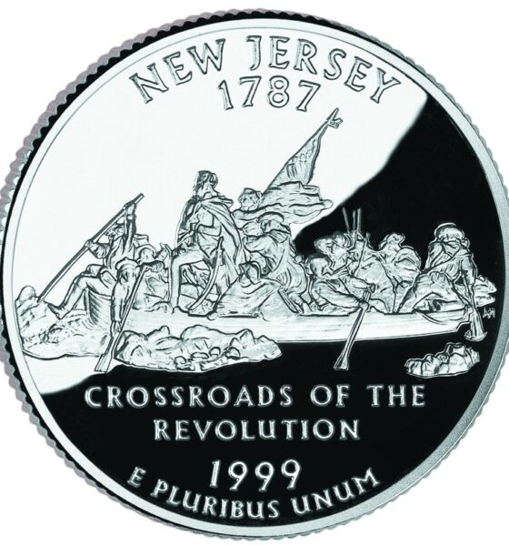 New Jersey quarter reverse