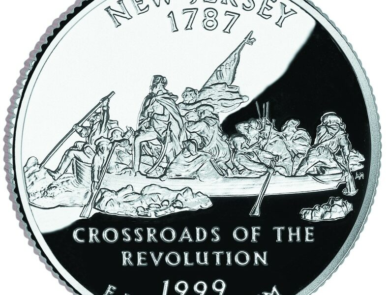 New Jersey quarter reverse