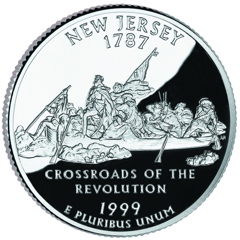New Jersey quarter reverse
