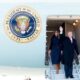 President and Mrs. Donald Trump arrive at Manchester-Boston Regional Airport