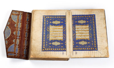 An authentic manuscript of the Koran, the basis of Islam