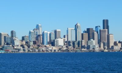 Seattle skyline from Elliott Bay