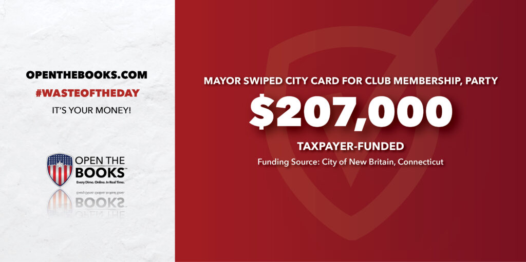 Waste of the Day Mayor Probed For Use of City $