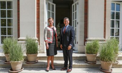 Xavier Becerra and Yael Lempert in 2021