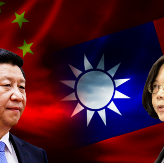 Xi Jinping and Tsai Ing-wen