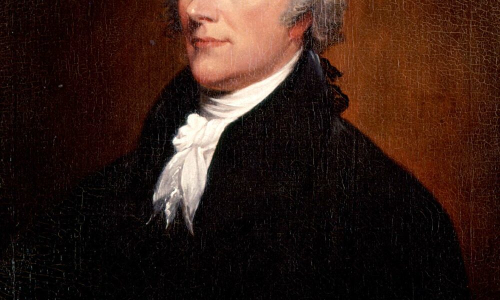 Alexander Hamilton portrait by John Trumbull