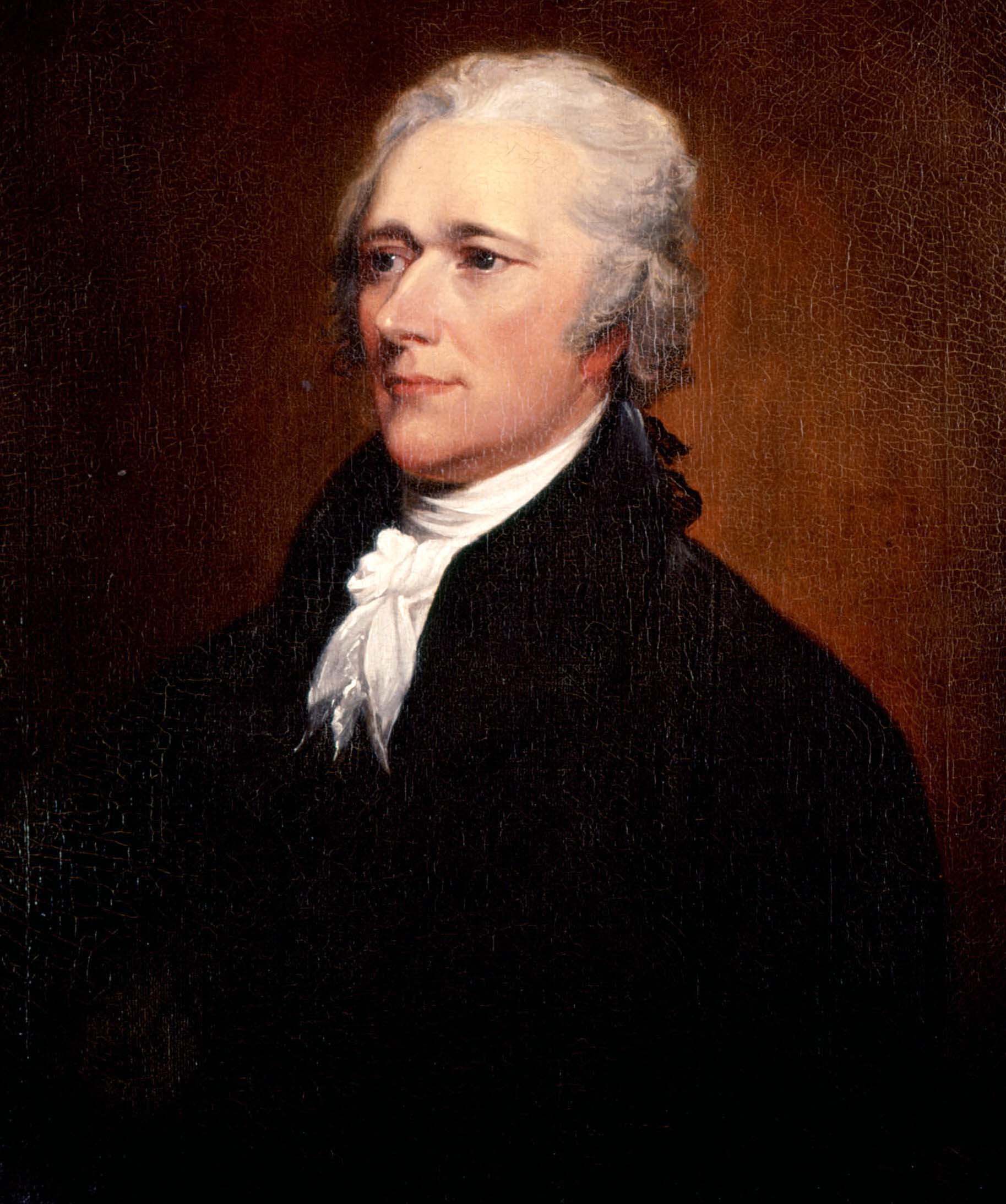 Alexander Hamilton portrait by John Trumbull