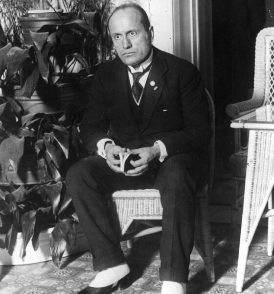 Benito Mussolini in November of 1922