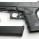 The Glock 23, one of America's most popular handguns