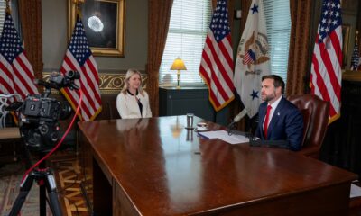 Vice-President J. D. Vance in his office