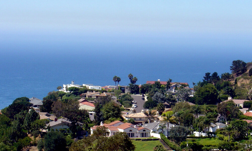 Pepperdine University, looking out to sea