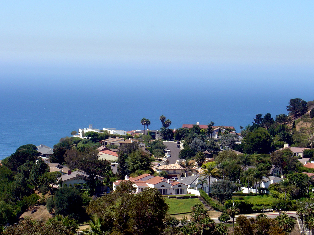 Pepperdine University, looking out to sea