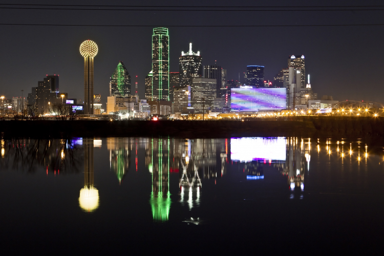 Dallas, Texas skyline. Courtesy of Associated Press.