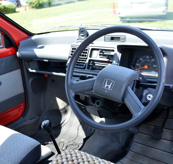 A Honda interior