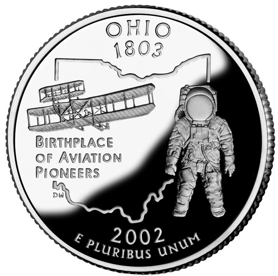 Ohio quarter reverse