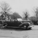 President Harry S Truman and his Vice-President in an open car