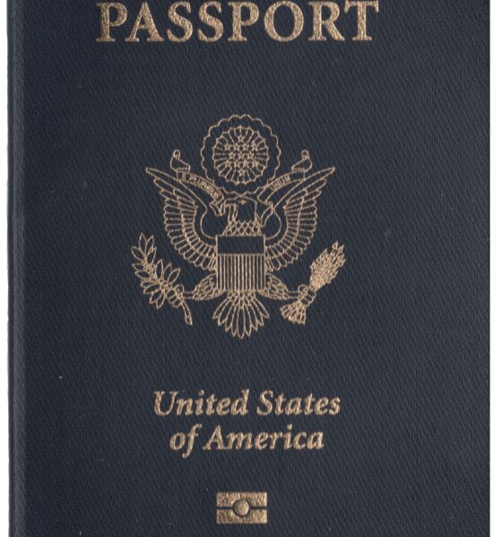 Cover of a United States Passport book