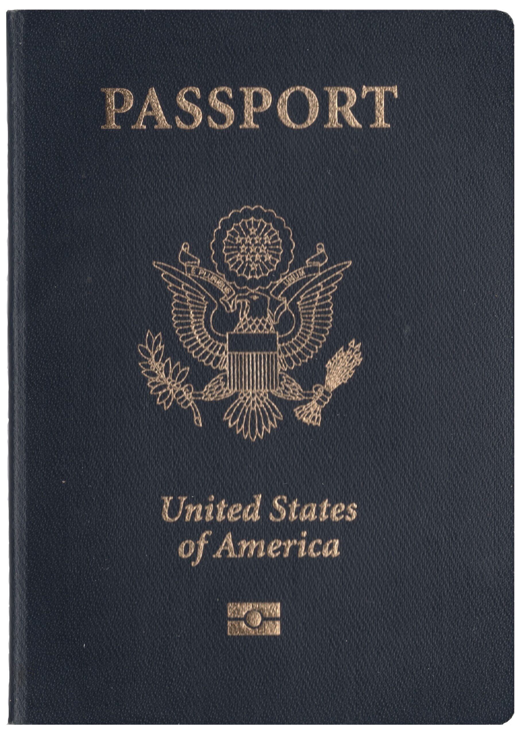 Cover of a United States Passport book