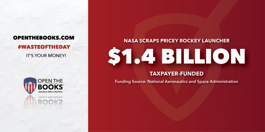 Waste of the Day NASA Throws Out Pricey Launcher