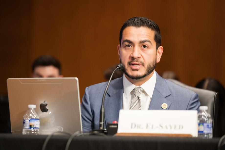 Abdul El-Sayed testifies