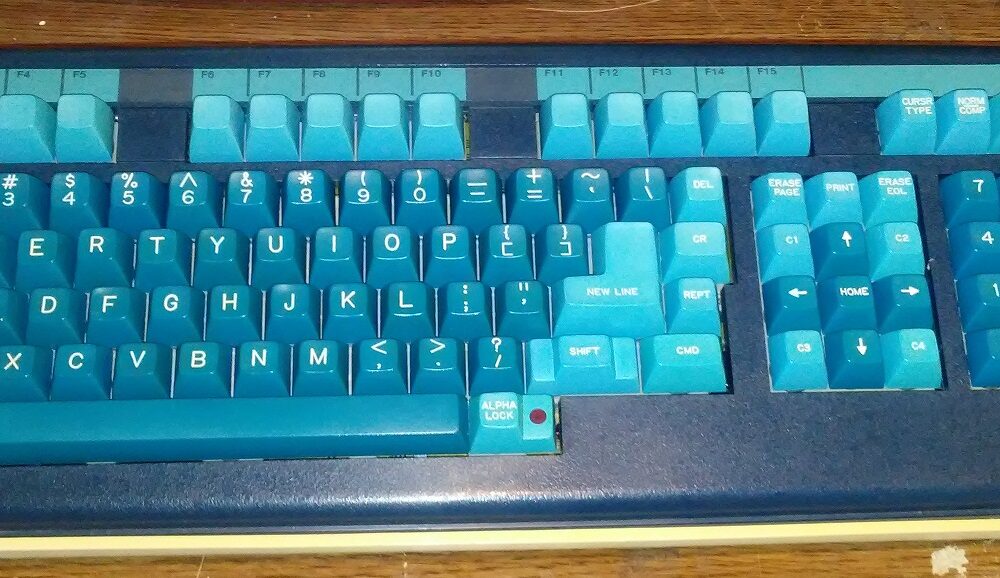Data General D200 keyboard