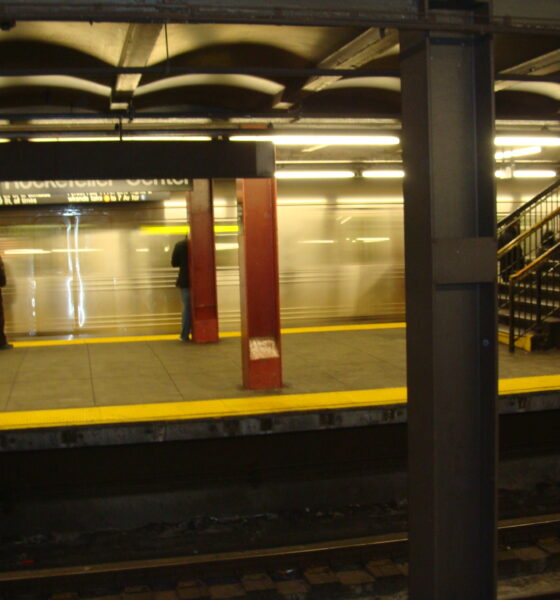 A NYC subway station serving Rockefeller Center
