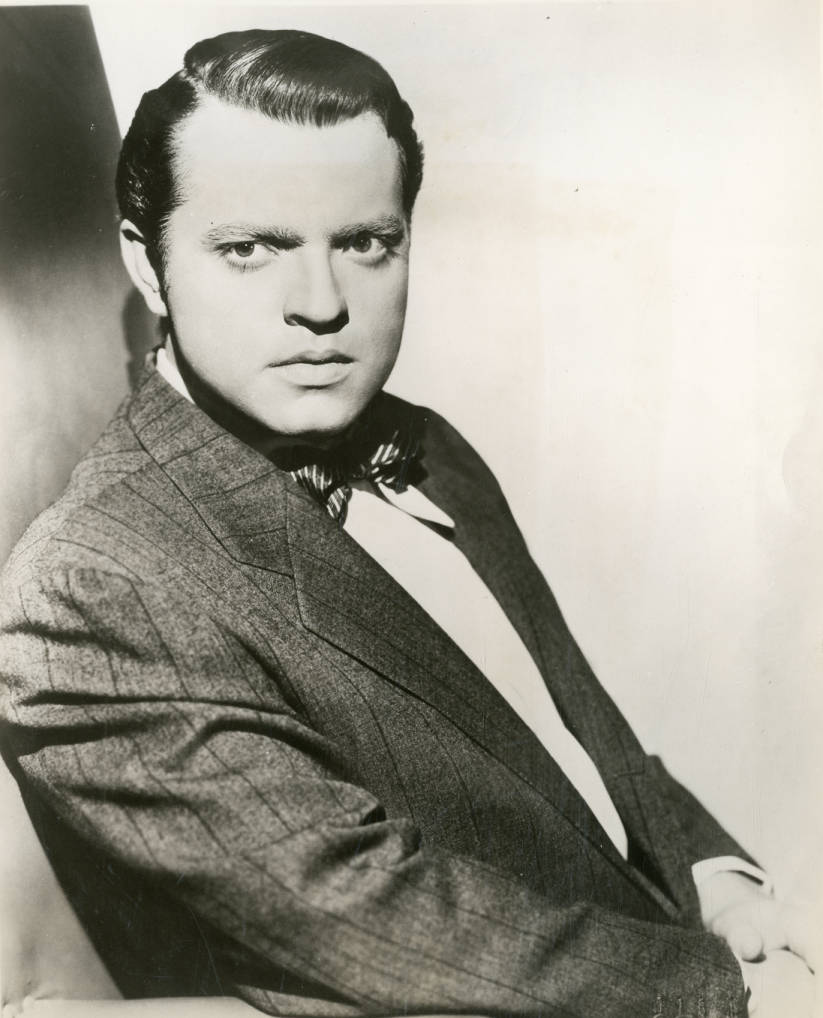 Orson Welles, founder of Mercury Theater and director, producer, and star of the motion picture Citizen Kane