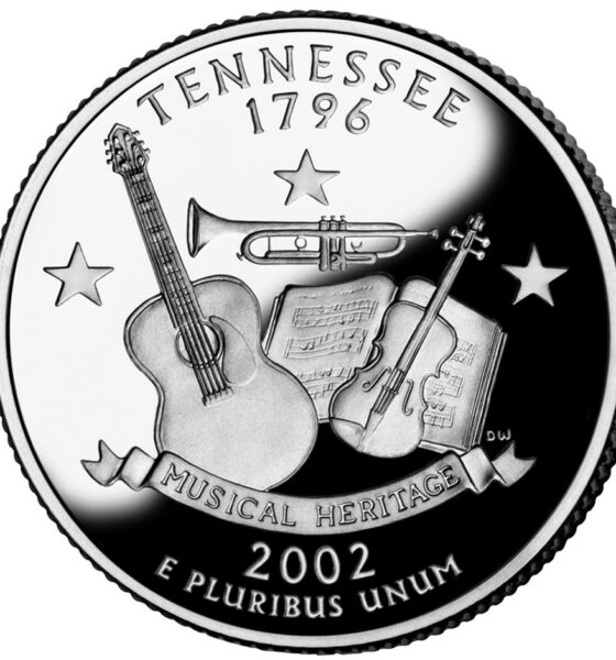 Tennessee quarter reverse
