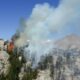 Forest fire in Shoshone National Forest, 2001