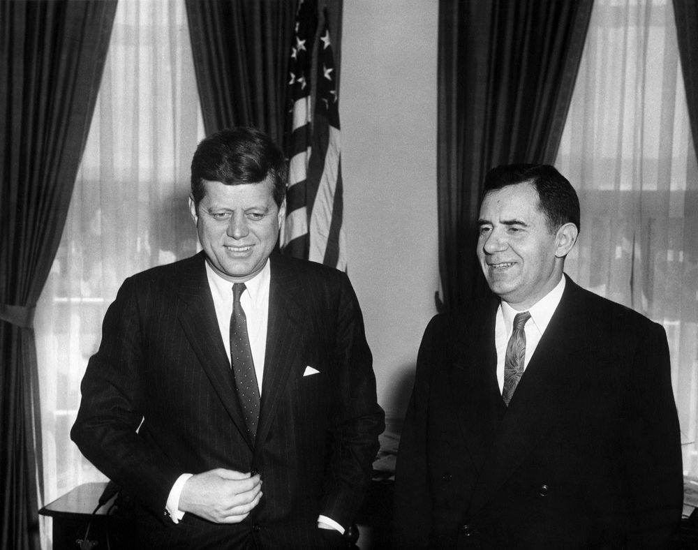 President John F. Kennedy and Soviet Foreign Minister Andrei Gromyko