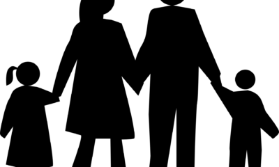 Family silhouette