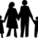 Family silhouette