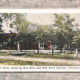 View of Park, Showing Sun Dial and Red Shirt Cannon, Pendleton, South Carolina