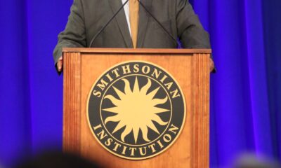Lonnie Bunch, Secretary of the Smithsonian Institution, at his installation
