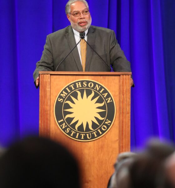 Lonnie Bunch, Secretary of the Smithsonian Institution, at his installation