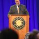 Lonnie Bunch, Secretary of the Smithsonian Institution, at his installation