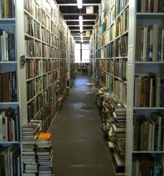 Books in a forgotten part of a very large library