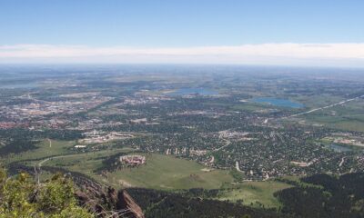 Boulder, Colorado from Bear Peak