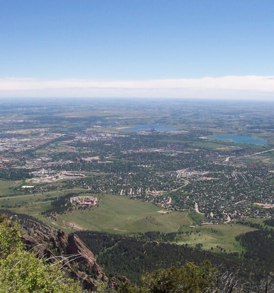 Boulder, Colorado from Bear Peak